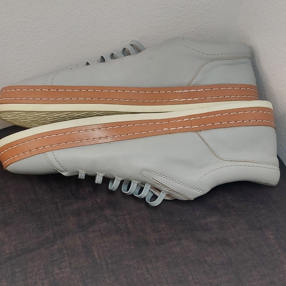 Corso Como CC Naimie Grey Leather Slip-on Sneakers Size 39/8.5 - Picture 3 of 12